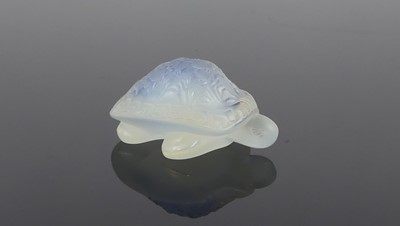 Lot 332 - Lalique - a contemporary frosted and...