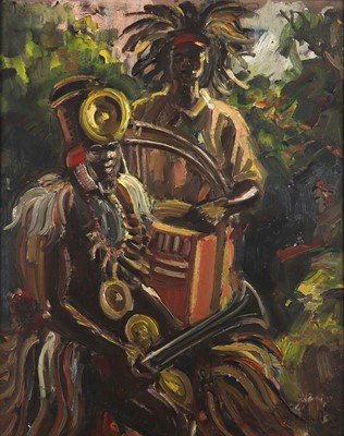 Lot 80 - André Hallet (Belgian, 1890-1959) - Sorcier &...