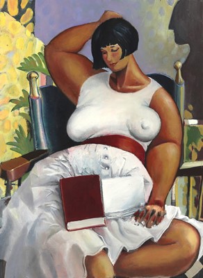 Lot 1 - Peter Froste (British, 1935-2021) - Lady...