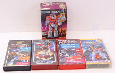 Lot 1008 - Bandai Robo Machine Super Go Bots 1985 No....