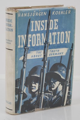 Lot MILITARY: Koehler, Hansjurgen: Inside...