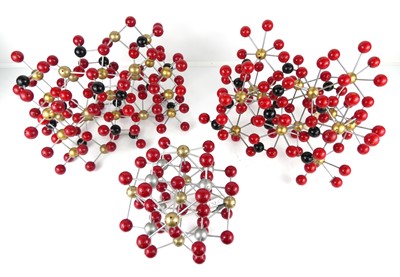 Lot 449 - A group of three scientific molecular...