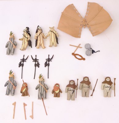 Lot 1054 - Collection of Star Wars Kenner/Palitoy Ewok...