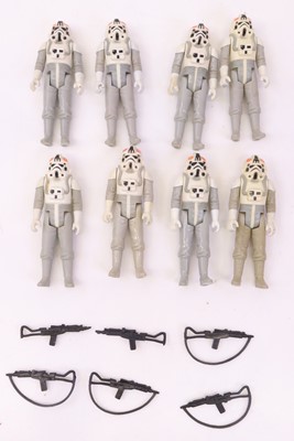 Lot 1068 - 8 various Star Wars Kenner AT-AT Commander 3...