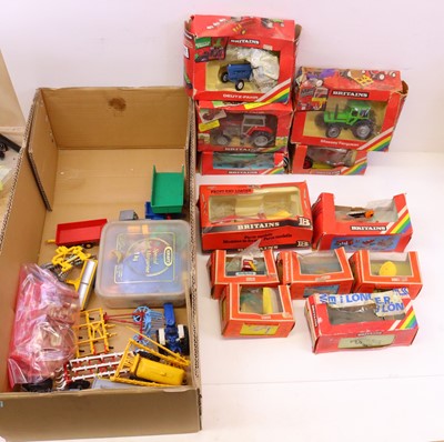 Lot 339A - One tray of mixed Britains farming related...