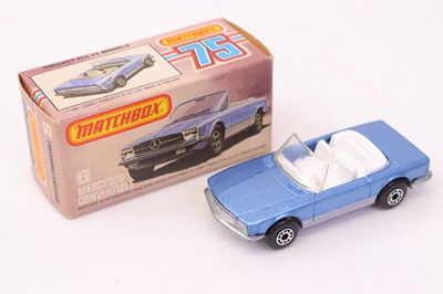 Lot 778 - Matchbox Superfast No.6 Mercedes Convertible,...