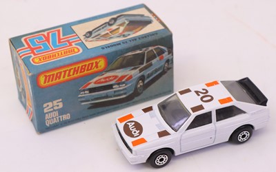 Lot 779 - Matchbox Superfast No.25 Audi Quattro,...