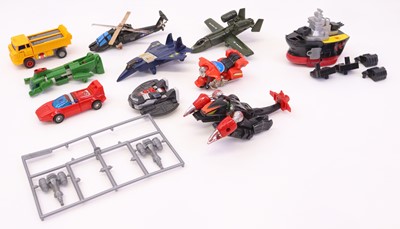 Lot 1009A - Collection of vintage Go Bots, to include US...