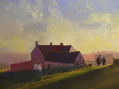 Lot 506 - Dennis Nash (b.1947) - Sunset on a North...