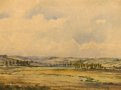 Lot 510 - Ernest Burn - Valley of the river Ouse near...