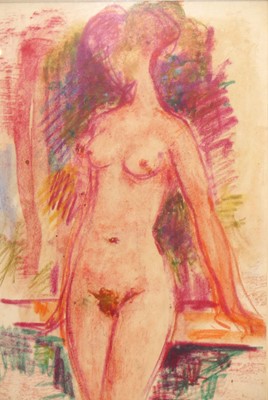 Lot 517 - Stuart Somerville (1908-1982) - Standing nude,...