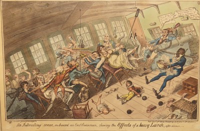 Lot 554 - George Cruickshank - 'An interesting scene on...