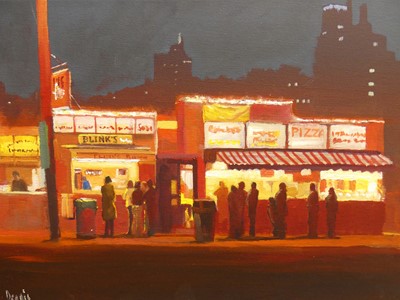 Lot 591 - Dennis Nash (b.1947) - three various Manhattan...