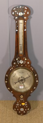 Lot 610 - A mid-Victorian rosewood, mother of pearl and...