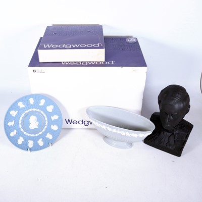Lot 33 - A Wedgwood black basalt limited edition bust...