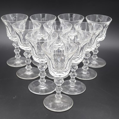 Lot 88 - A set of ten Waterford Crystal 'Royal Tara'...