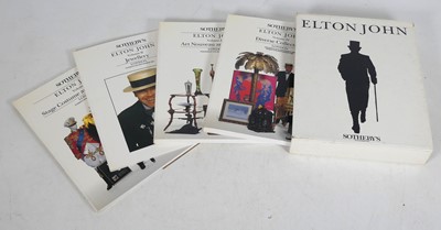 Lot 112 - A Sotheby's 1988 Elton John sale catalogue,...