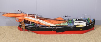 Lot 703 - A hand built remote control model Thames...