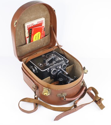 Lot A Paillard Bolex H16 Relex 16mm cine camera,...