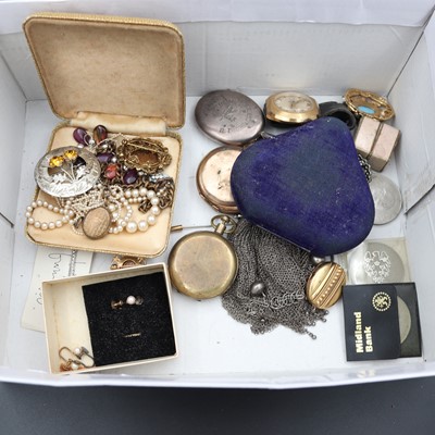 Lot 229 - A collection of costume jewellery, to include...