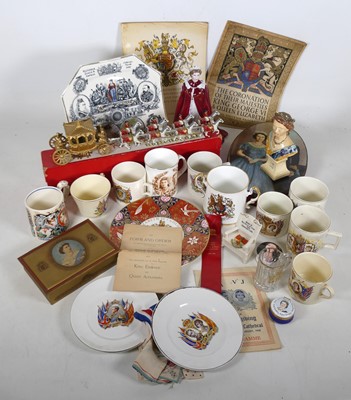 Lot 146 - A collection of Royal commemorative wares, to...