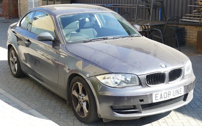 Lot 500 - A BMW 120D SE Registration EA08 UNE 99,000...