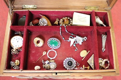 Lot 255 - A collection of costume jewellery, to include...