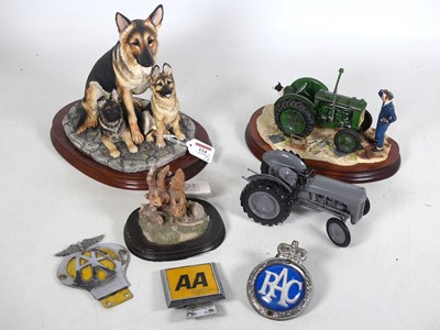 Lot 124 - A Border Fine Arts figure group 'Won't start',...