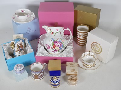 Lot 161 - A collection of royal commemorative wares, to...