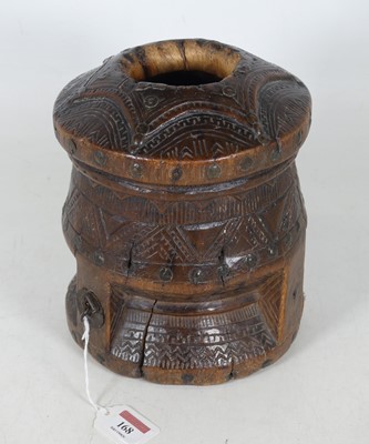 Lot 168 - An African hardwood pestle or mihbaj, 20th...