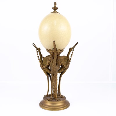 Lot 131 - A late 19th century gilt bronze table...
