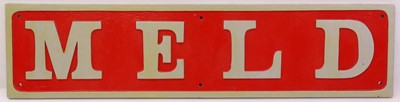 Lot 309 - A wooden reproduction Class 55 Deltic name...
