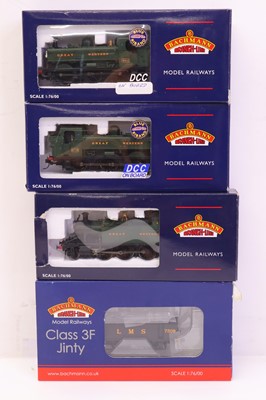 Lot 405 - Four Bachmann 00 gauge locos, to include a...