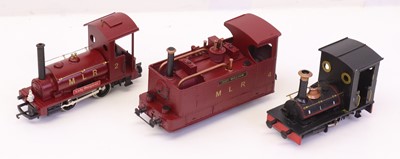Lot 630 - Three 0-16.5 gauge 0 gauge narrow gauge locos,...