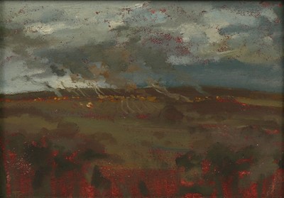 Lot 50 - Tom Coates (British, 1941-2023) - Burning...