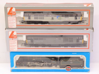 Lot 694 - Three 00-gauge locos, including an Airfix...