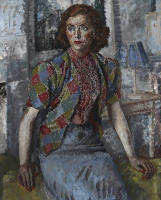 Lot 59 - Cathleen Mann (British, 1896-1959) - Portrait...