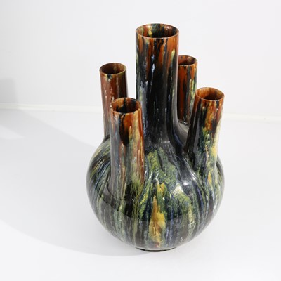 Lot 281 - An early 20th century French marbled effect...