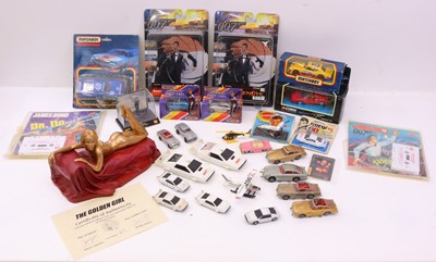 Lot 280 - A small collection of James Bond 007 related...