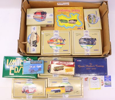 Lot 206 - Collection of Corgi and Atlas edition boxed...