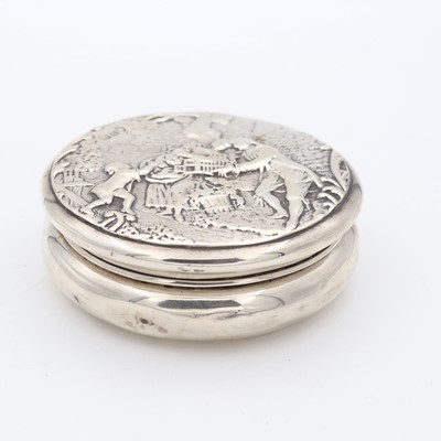 Lot 258 - A late Victorian silver dressing table tidy,...