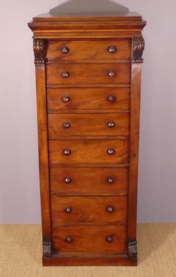Lot 238 - An early Victorian mahogany Wellington...