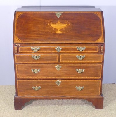 Lot 251 - A Sheraton period mahogany and inlaid...