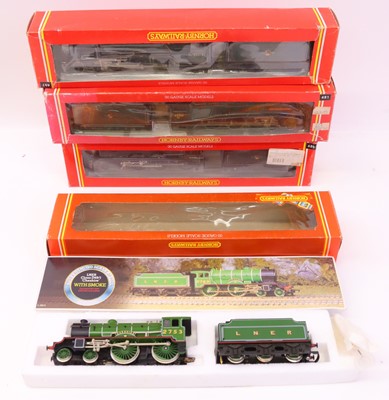 Lot 540 - Four Hornby 00 gauge locos to include an A3...