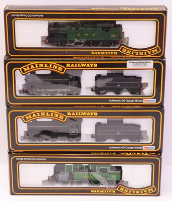 Lot 476 - Four Mainline 00 gauge locos to include a 66xx...
