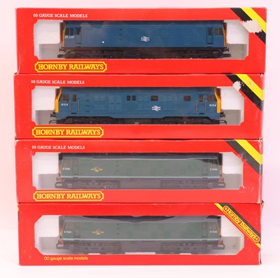Lot 551 - Four 1980s Hornby 00 gauge locos, including a...