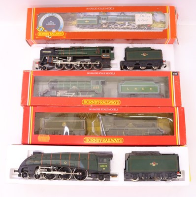 Lot 554 - Four 1980s Hornby 00 gauge locos to include a...