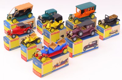 Lot 207 - Collection of 9 Politoys Old Timer style...