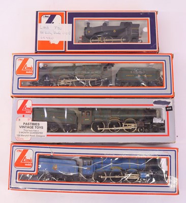 Lot 498 - Four Lima 00 gauge locos to include a King...