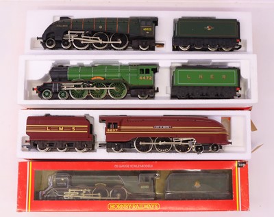 Lot 563 - Four Hornby 00 gauge locos to include a...
